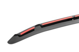 Toyota Tacoma Hood Shield - Front - Husky Liners - Aeroskin II - Dark Smoke - `95-`00